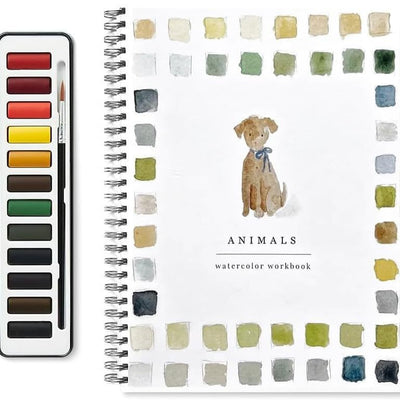 The All-in-One Watercolor Kit - Your Path to Instant Art & Calm + 50% OFF
