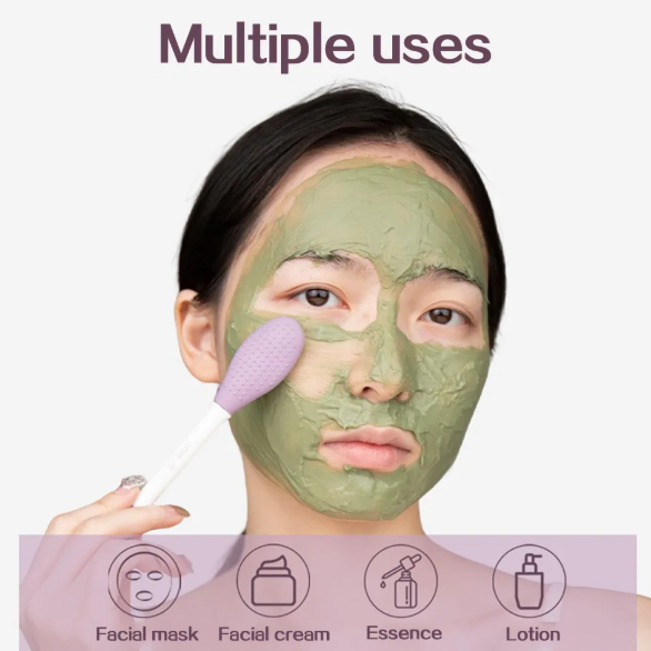 The DuoCare Silicone Face Brush - Perfect Application, Deep Clean + 1+1 FREE