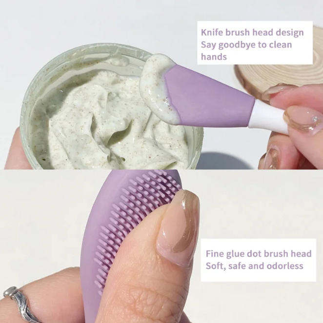 The DuoCare Silicone Face Brush - Perfect Application, Deep Clean + 1+1 FREE