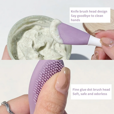 The DuoCare Silicone Face Brush - Perfect Application, Deep Clean + 1+1 FREE