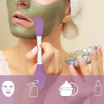 The DuoCare Silicone Face Brush - Perfect Application, Deep Clean + 1+1 FREE