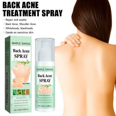 Back Acne Spray Fast-Acting Body Blemish Treatment for Women - Clear Skin Without the Harshness - 1+1 FREE