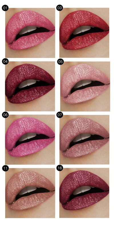 1 + 1 FREE - GlimmerMuse Diamond Lip Flip – Matte to Glitter Liquid Lipstick