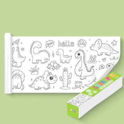 The WonderWall Drawing Roll - Screen-Free Fun, Mess-Free Walls + 50% OFF