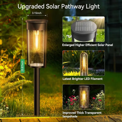 SunGlow Solar Pathway Lights – Brighten Your Nights, Effortlessly - 1+1 FREE