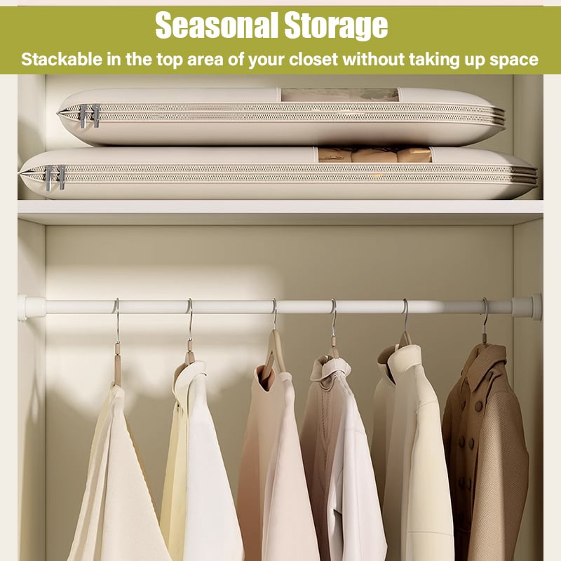The Compress'n'Hang Garment Bag - 40% More Space, No Vacuum + 1+1 FREE