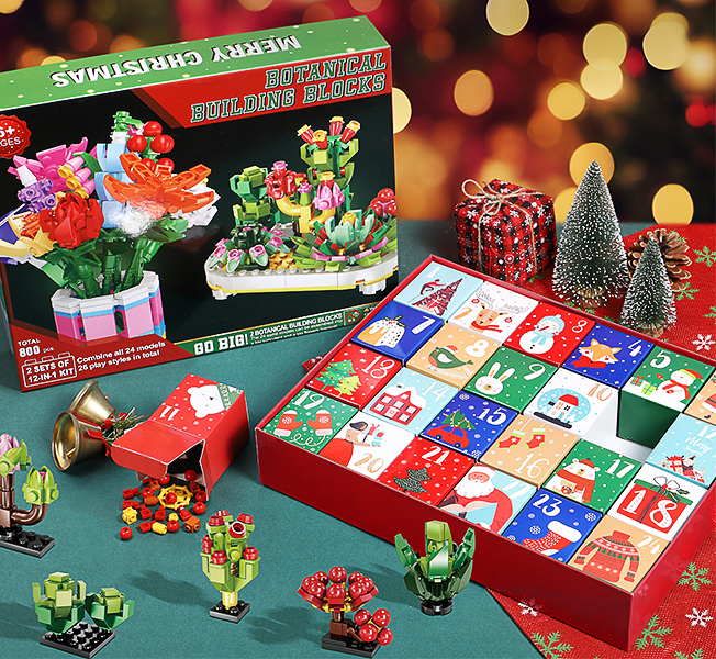 The Bloom-a-Day Advent Calendar - Build a Bouquet by Christmas + 50% OFF