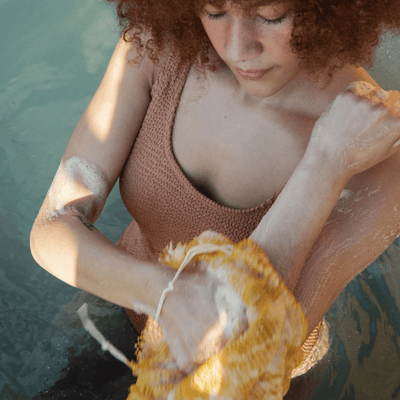 RadianceNet Exfoliator & GlowBar Soap – Unveil Your Luminous Skin - 50% OFF