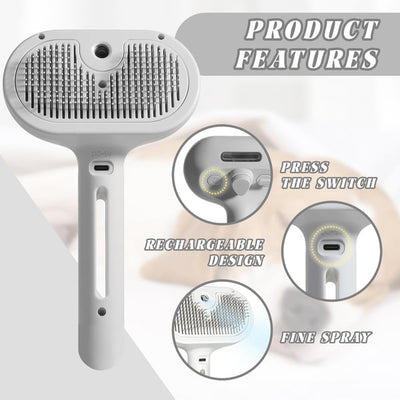 The ZenPaws Steamer - The Brush Your Pet Will Actually Love - 50% OFF