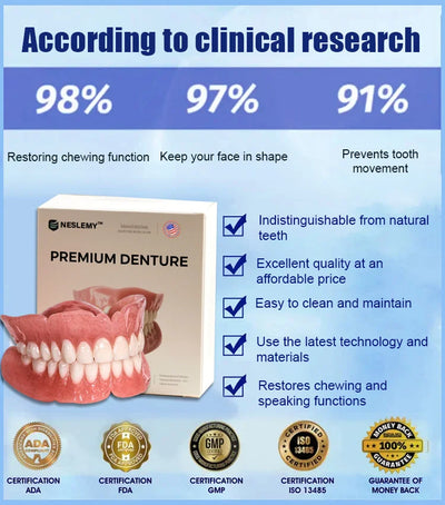 The Perfect Smile Dentures - A Confident Smile, Instantly + 50% OFF