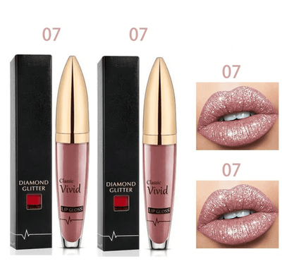 1 + 1 FREE - GlimmerMuse Diamond Lip Flip – Matte to Glitter Liquid Lipstick