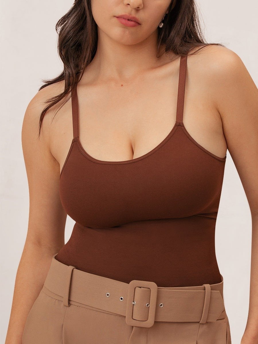 All Day Shaping Comfort Stretch Camisole - Seamless Tummy Control Tank - 50% OFF