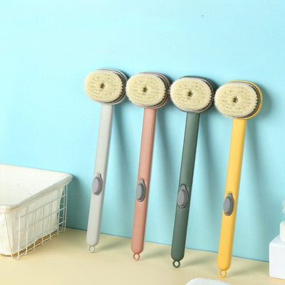 PureBack+ Long Handle Bath Massage Cleaning Brush - Deep Cleaning & Anti-Itch Skin Relief - 60% OFF