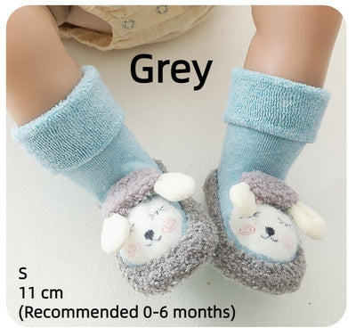 Baby Cartoon Plush Cotton Toddler Shoes – Keep Little Feet Warm, Safe & Adorable – 50% OFF