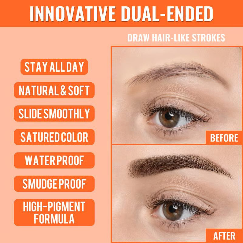The 4D Brow & Liner Pen - Perfect Brows & Liner in One + 50% OFF