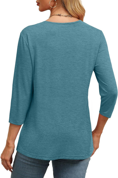 The Essential V-Neck Top - The Foundation of Every Outfit + 50% OFF