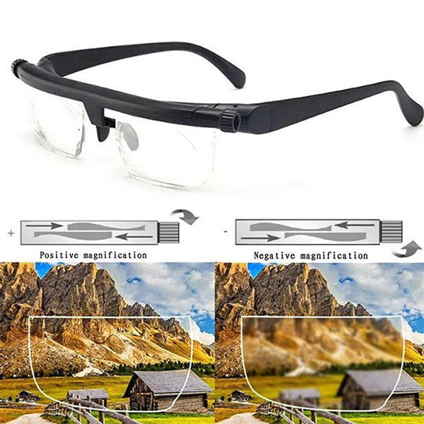 The VisionDial - The Only Pair of Glasses You'll Ever Need - 50% OFF
