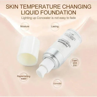 ShadeFlex Serum Foundation - Adaptive Liquid Base for Mature Skin SPF 15 - 50% OFF