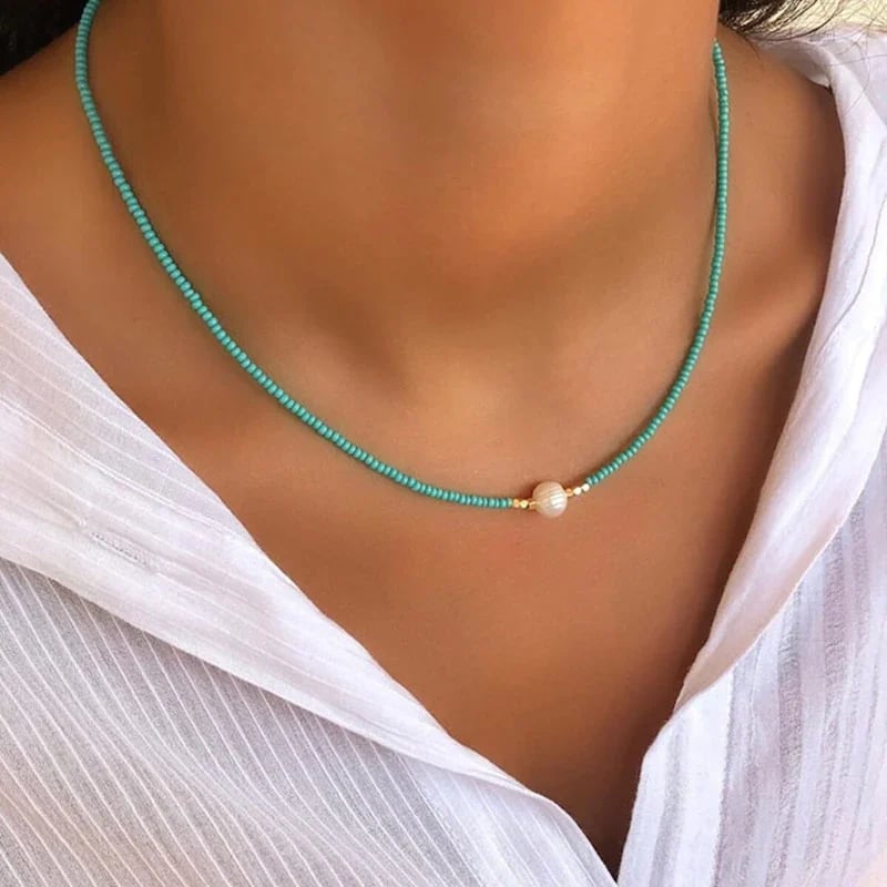 Freshwater Pearl Necklace – Handmade Elegance for Every Occasion - 50% OFF