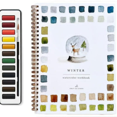 The All-in-One Watercolor Kit - Your Path to Instant Art & Calm + 50% OFF