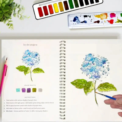 The All-in-One Watercolor Kit - Your Path to Instant Art & Calm + 50% OFF