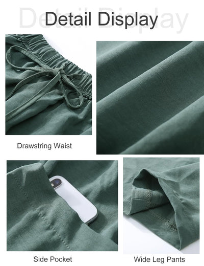 Breezora Linen Flow Pants – Your Go-To for Effortless Summer Comfort - 50% OFF