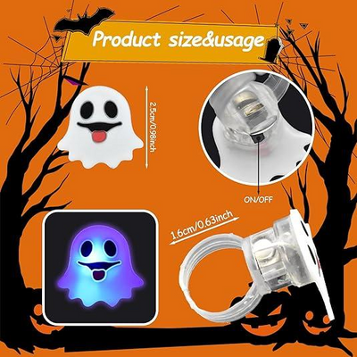 The Halloween Glow Rings - The Coolest Treat on the Block + 50% OFF