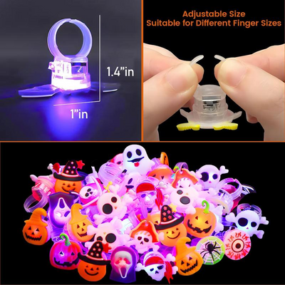 The Halloween Glow Rings - The Coolest Treat on the Block + 50% OFF