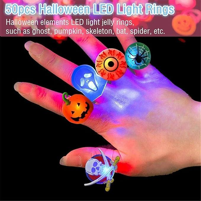 The Halloween Glow Rings - The Coolest Treat on the Block + 50% OFF