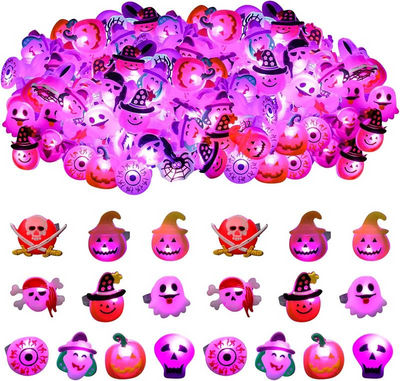 The Halloween Glow Rings - The Coolest Treat on the Block + 50% OFF