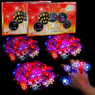 The Halloween Glow Rings - The Coolest Treat on the Block + 50% OFF