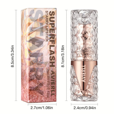 StellarKiss Lipstick - A Luminous, Hydrated Glow - 1+1 FREE