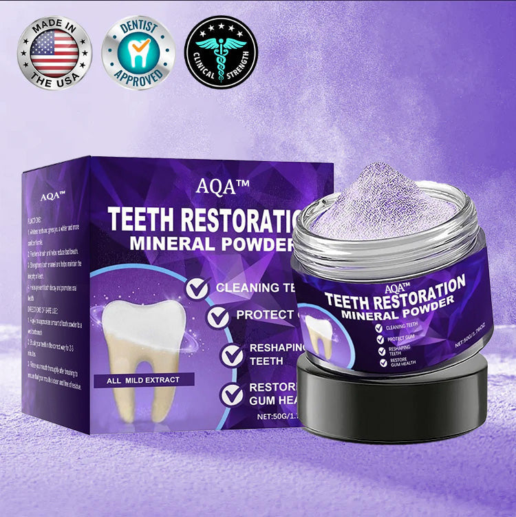 Bio-Restore Powder - Rebuild Your Teeth Naturally. + 50% OFF