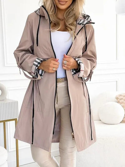 The Wanderer Plaid Coat - Chic Comfort, Cinch Your Style + 50% OFF