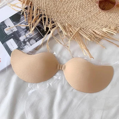 InvisiHold Strapless Sticky Bra - Backless and Strapless Outfits - 1+2 Free