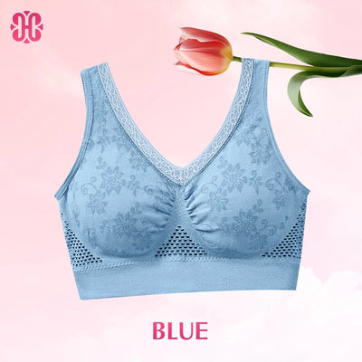AuraForm Cotton Lift Bra – Natural Comfort, Effortless Support