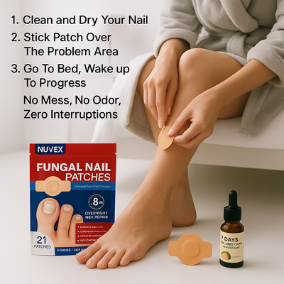 KeraClear Patch - Restore Clear, Healthy Nails - 50% OFF