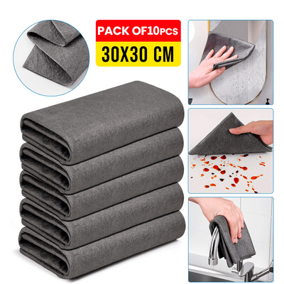 The AuraClean Magic Cloth - A Streak-Free Shine, With Just Water + 50% OFF