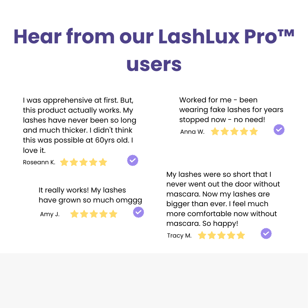 The LashLux Pro Serum - Longer Lashes in 7 Days + 1+1 FREE