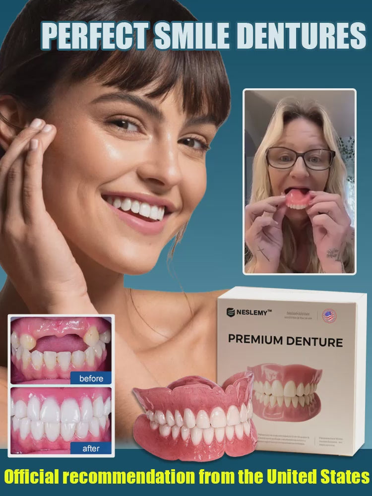 The Perfect Smile Dentures - A Confident Smile, Instantly + 50% OFF