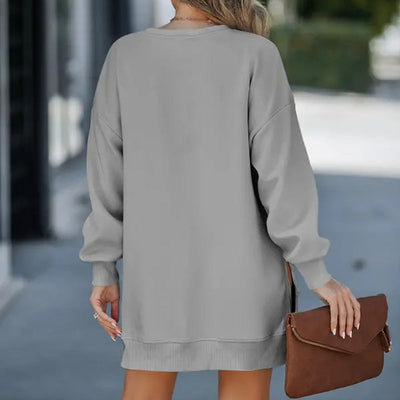 Das CozyChic Sweatshirt-Kleid – Lässiger Stil, den ganzen Tag + 50% OFF