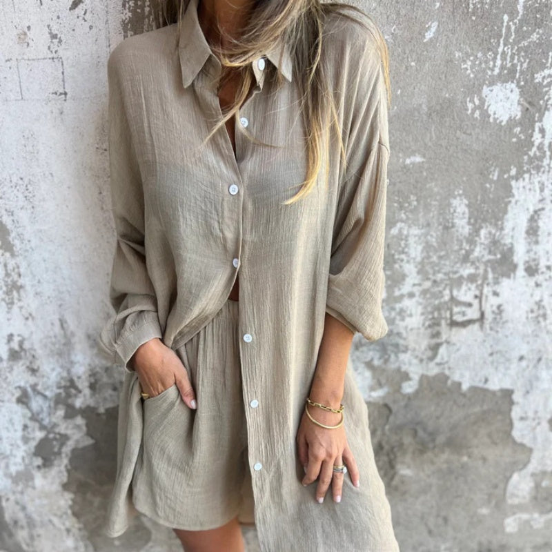 The Cotton-Linen Set - Your Chic Summer Uniform + 50% OFF