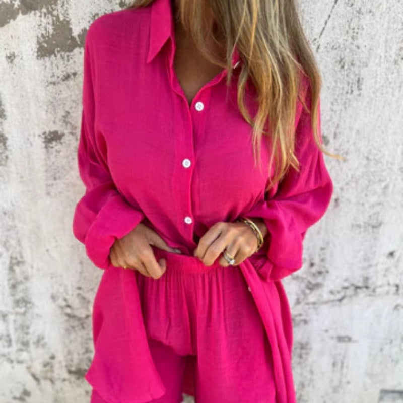 The Cotton-Linen Set - Your Chic Summer Uniform + 50% OFF