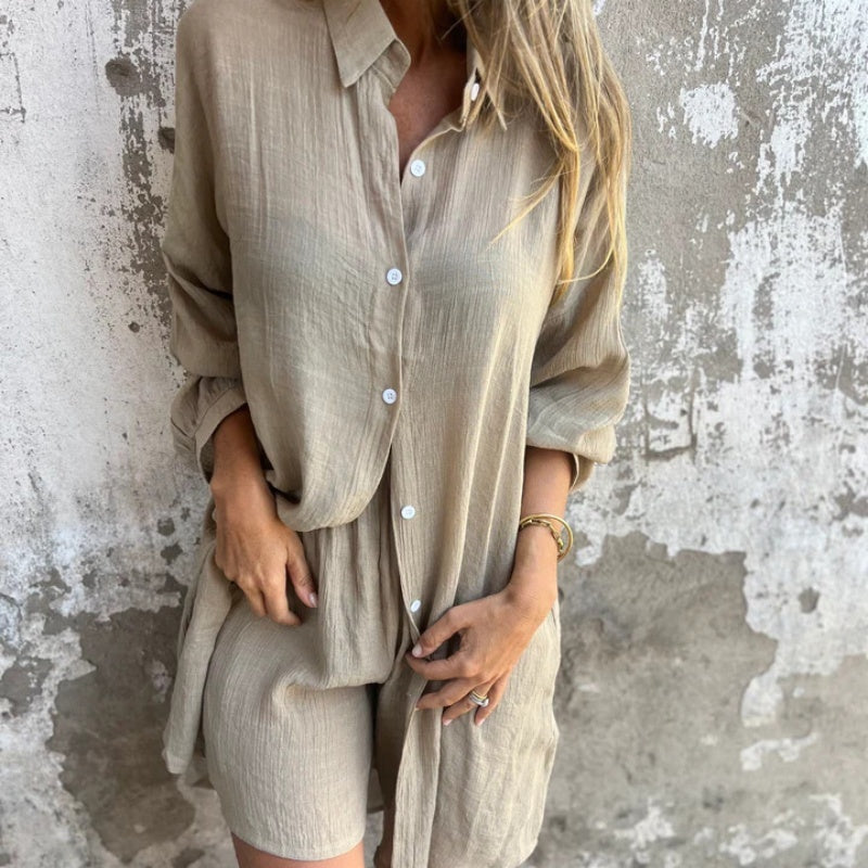 The Cotton-Linen Set - Your Chic Summer Uniform + 50% OFF