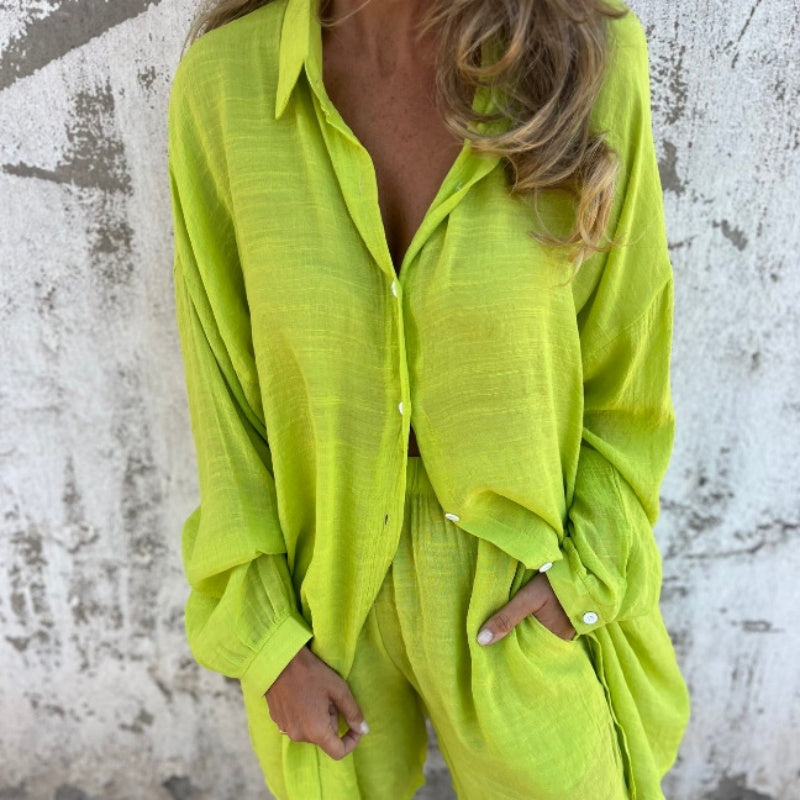 The Cotton-Linen Set - Your Chic Summer Uniform + 50% OFF