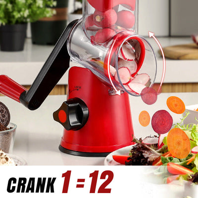 SwiftSlice Rotary Grater - Your 12x Faster Kitchen Helper - 50% OFF