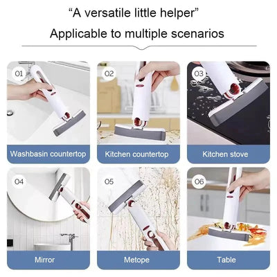 The SwiftClean Mini Mop - Effortless Cleaning in One Hand + 50% OFF