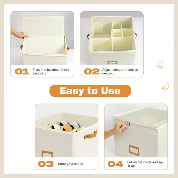 The TidyCloset Shoe Organizer - End Shoe Clutter Forever + 50% OFF