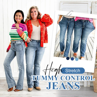 The Sculpt & Stretch Jeans - A Flawless Figure, All-Day Comfort + 50% OFF