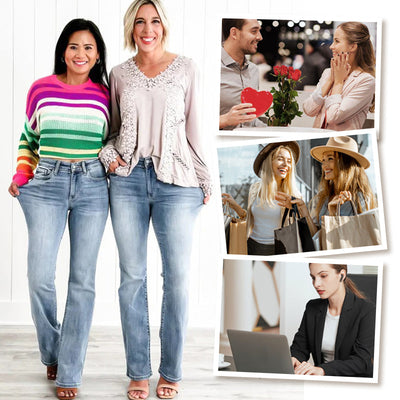 The Sculpt & Stretch Jeans - A Flawless Figure, All-Day Comfort + 50% OFF
